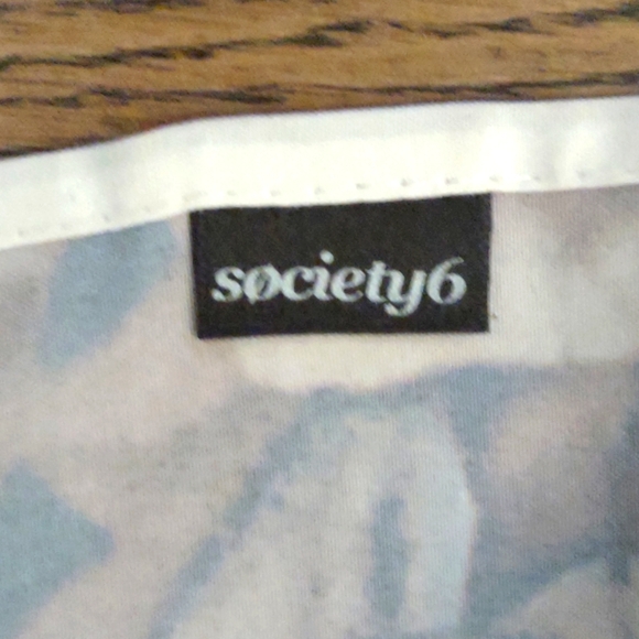 Society 6 Night Forest Tapestry Dark Purple Floral - Picture 5 of 8